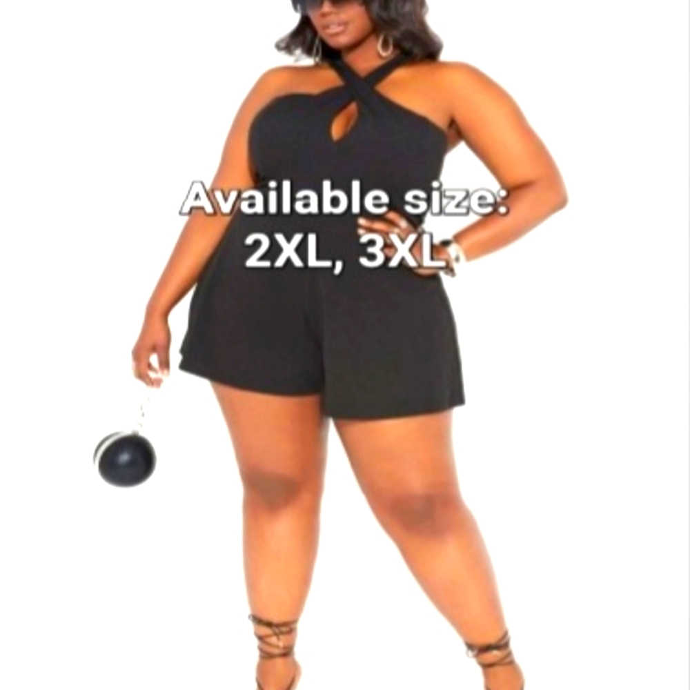 Ashley Stewart curvy girl romper